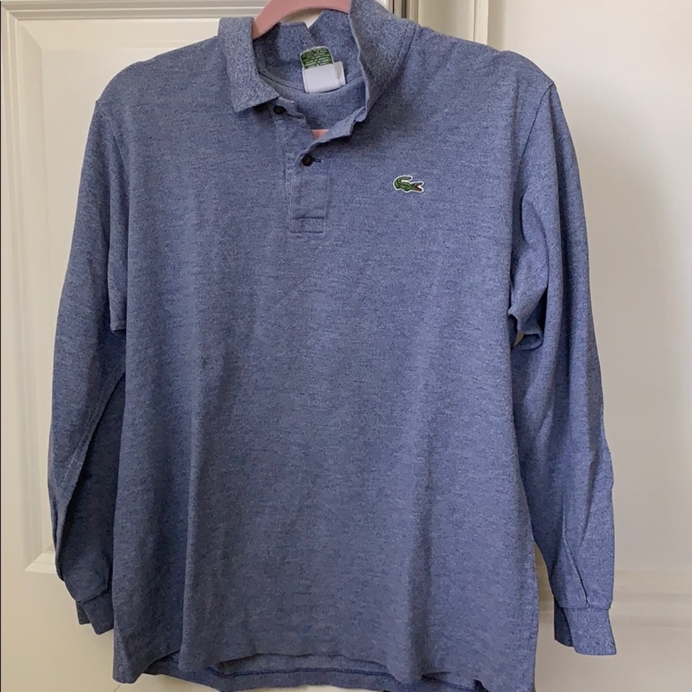 Men’s long sleeve prima cotton polo